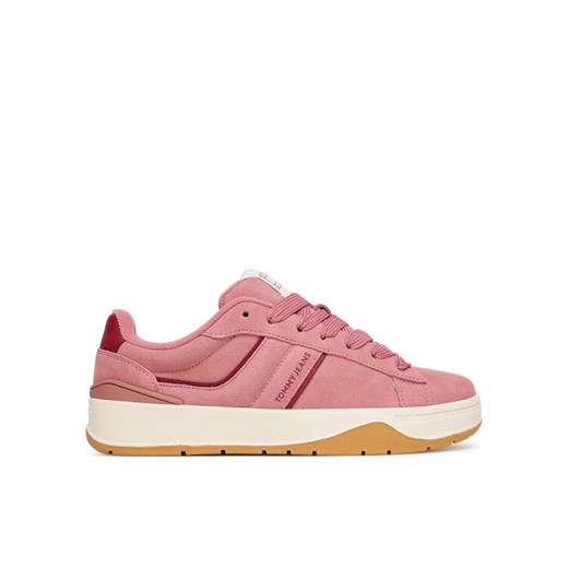 Tommy Jeans Sneakersy Tjw Skate EN0EN02808 Różowy ze sklepu MODIVO w kategorii Buty sportowe damskie - zdjęcie 184588609