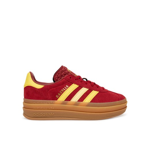 adidas Sneakersy Gazelle Bold JR5953 Bordowy ze sklepu MODIVO w kategorii Buty sportowe dziecięce - zdjęcie 184588617