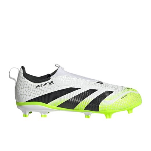 Buty piłkarskie adidas Predator League Ll FG/MG Jr JI1126 białe ze sklepu ButyModne.pl w kategorii Buty sportowe dziecięce - zdjęcie 184589718
