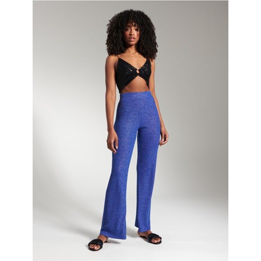 Sinsay - Crop top na ramiączkach - czarny Sinsay XXS promocyjna cena Sinsay
