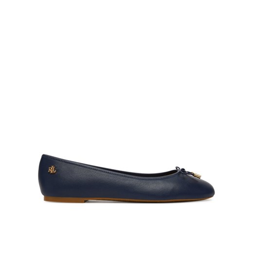 Baleriny LAUREN RALPH LAUREN Jayna 802940728004 Granatowy ze sklepu eobuwie.pl w kategorii Balerinki - zdjęcie 184590579