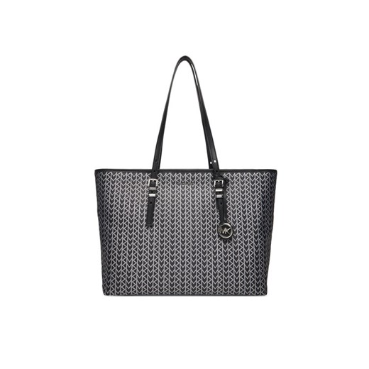 Torebka MICHAEL Michael Kors Quinn 30T5SQNT9O Czarny ze sklepu eobuwie.pl w kategorii Torby Shopper bag - zdjęcie 184590627