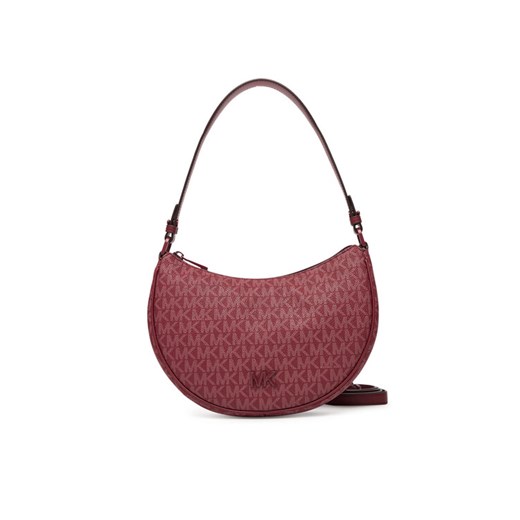 Torebka MICHAEL Michael Kors 32T5T8QU1B Bordowy ze sklepu eobuwie.pl w kategorii Listonoszki - zdjęcie 184590639