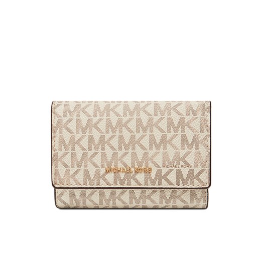 Duży Portfel Damski MICHAEL Michael Kors Bryant 32S5GYTP1B Beżowy ze sklepu eobuwie.pl w kategorii Portfele damskie - zdjęcie 184590679
