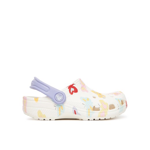 Klapki Crocs Classic Butterfly Graphic Clog 211255 Kolorowy ze sklepu eobuwie.pl w kategorii Klapki dziecięce - zdjęcie 184590715