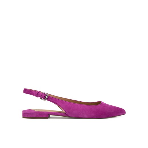 LAUREN RALPH LAUREN Sandały Severn Calfskin 802967746007 Fioletowy ze sklepu MODIVO w kategorii Sandały damskie - zdjęcie 184591675