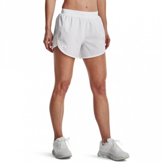 Damskie spodenki do biegania UNDER ARMOUR UA Fly By Elite 3'' Short ze sklepu Sportstylestory.com w kategorii Szorty - zdjęcie 184592068