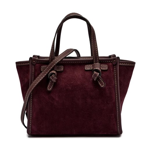 GIANNI CHIARINI Skórzana torebka na ramię MARCELLA ze sklepu Gomez Fashion Store w kategorii Torby Shopper bag - zdjęcie 184592125