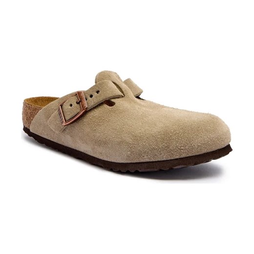 Birkenstock Skórzane klapki Boston LEVE ze sklepu Gomez Fashion Store w kategorii Klapki dziecięce - zdjęcie 184592138