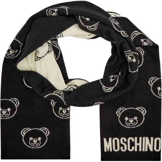 Moschino Szal | z dodatkiem wełny ze sklepu Gomez Fashion Store w kategorii Szaliki i chusty damskie - zdjęcie 184592158