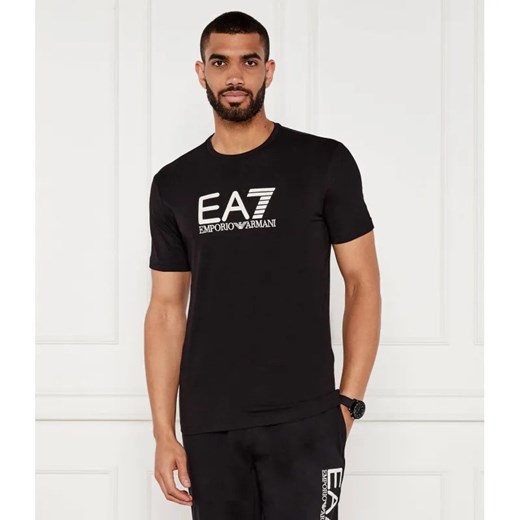 EA7 T-shirt | Slim Fit ze sklepu Gomez Fashion Store w kategorii T-shirty męskie - zdjęcie 184592179