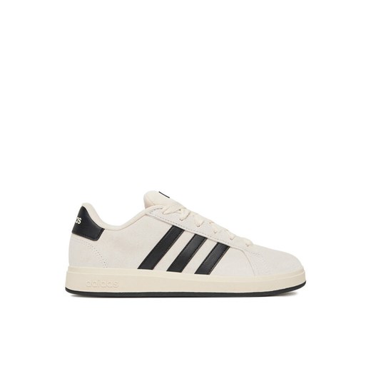 Sneakersy adidas GRAND COURT 00s K JR5569 Écru ze sklepu eobuwie.pl w kategorii Buty sportowe dziecięce - zdjęcie 184593119