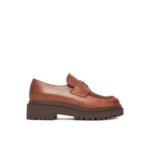 Loafersy G-Star Raw EO-DOLUNAY-25FW05 Brązowy ze sklepu eobuwie.pl w kategorii Lordsy damskie - zdjęcie 184593169