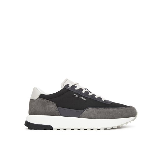 Calvin Klein Sneakersy Low Top Lace Up Repreve Mix HM0HM01714 Szary ze sklepu MODIVO w kategorii Buty sportowe męskie - zdjęcie 184593736