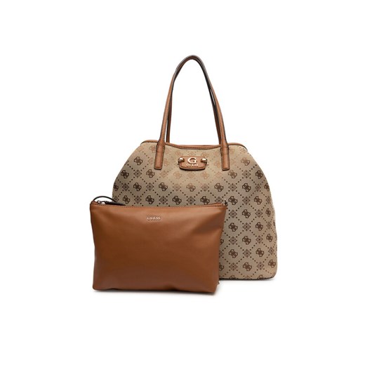 Guess Torebka Neda HWJP96 54240 Beżowy ze sklepu MODIVO w kategorii Torby Shopper bag - zdjęcie 184593746