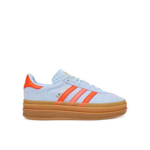 adidas Sneakersy Gazelle Bold JR5950 Błękitny ze sklepu MODIVO w kategorii Buty sportowe dziecięce - zdjęcie 184593747