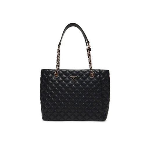 Guess Torebka Giully II HWQG96 73240 Czarny ze sklepu MODIVO w kategorii Torby Shopper bag - zdjęcie 184593766