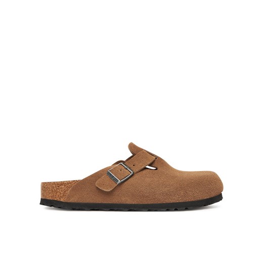 Birkenstock Klapki Boston Sfb 1030861 Brązowy ze sklepu MODIVO w kategorii Klapki damskie - zdjęcie 184593795