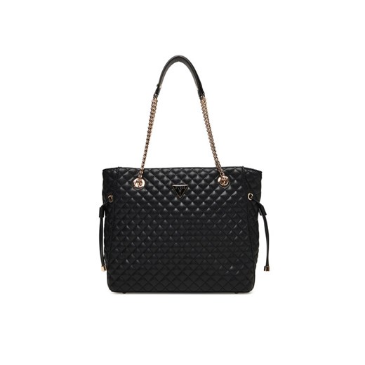 Guess Torebka Everlee HWQG86 79220 Czarny ze sklepu MODIVO w kategorii Torby Shopper bag - zdjęcie 184593807