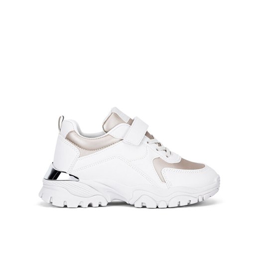 DeeZee Sneakersy CEO-TS5227K-21 Beżowy ze sklepu MODIVO w kategorii Buty sportowe dziecięce - zdjęcie 184593856