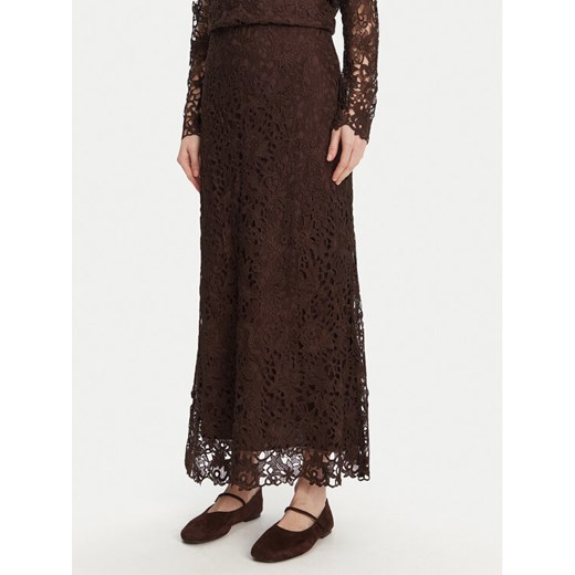 Bruuns Bazaar Spódnica midi Sago Joanelle BBW4518 Czarny Regular Fit ze sklepu MODIVO w kategorii Spódnice - zdjęcie 184593865