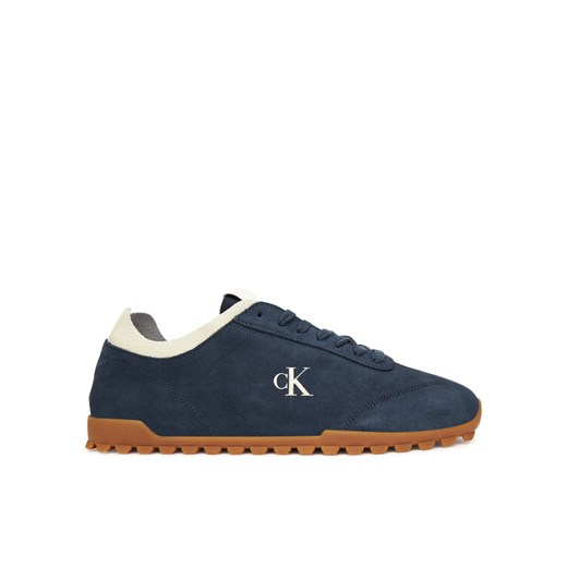 Calvin Klein Jeans Sneakersy Low Profile Runner Su YM0YM01288 Granatowy ze sklepu MODIVO w kategorii Buty sportowe męskie - zdjęcie 184593936