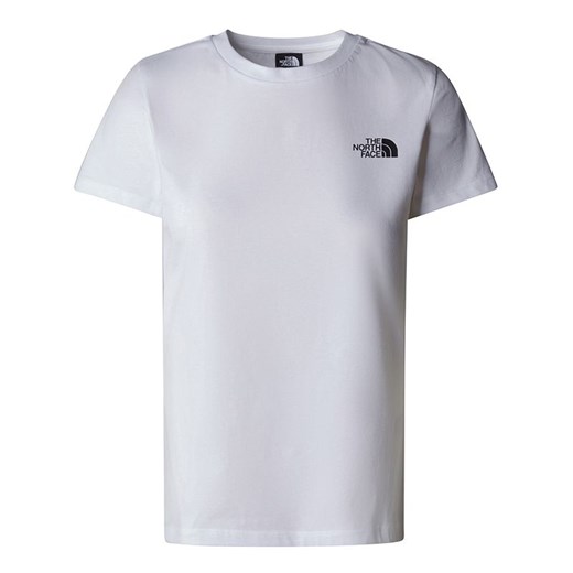 Koszulka The North Face Redbox 0A87NMFN41 - biała ze sklepu streetstyle24.pl w kategorii Bluzki damskie - zdjęcie 184595026