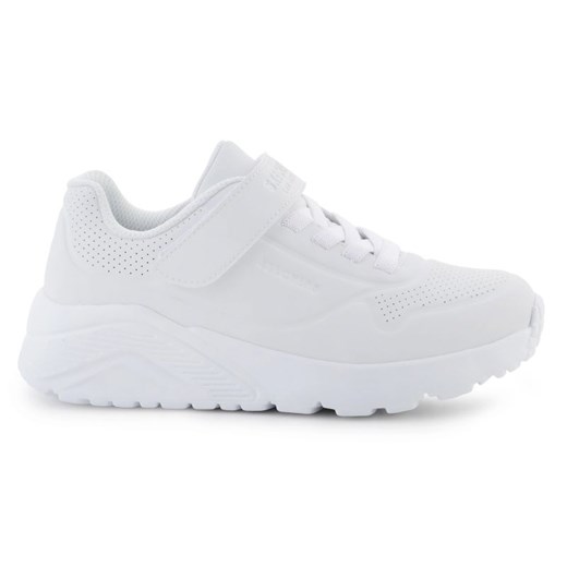 Buty Skechers Uno Lite Vendox Jr 403695L-W białe ze sklepu ButyModne.pl w kategorii Buty sportowe dziecięce - zdjęcie 184595335