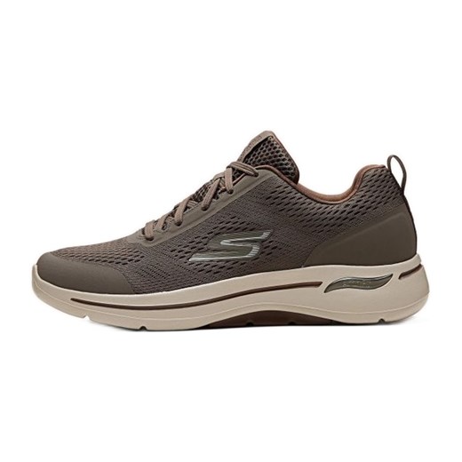 Buty Skechers Go Walk Arch Fit Idyllic M 216116TPE brązowe ze sklepu ButyModne.pl w kategorii Buty sportowe męskie - zdjęcie 184595336