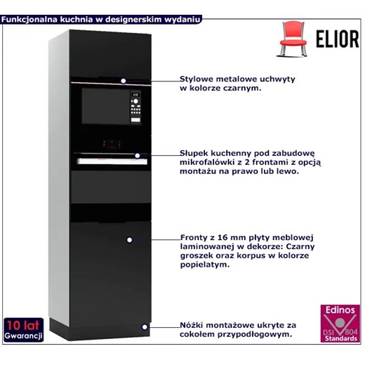 Słupek na piekarnik i mikrofalówkę S2-K58 Elior One Size Edinos.pl