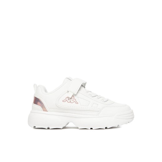 Sneakersy Kappa CEO-SS24-3CK10 Biały ze sklepu eobuwie.pl w kategorii Buty sportowe dziecięce - zdjęcie 184596265
