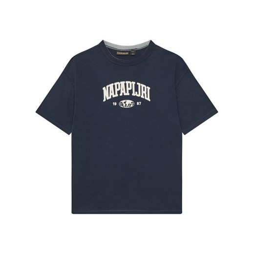 Napapijri T-Shirt S-Inot NP0A891F D Granatowy Regular Fit ze sklepu MODIVO w kategorii T-shirty chłopięce - zdjęcie 184596418