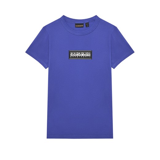Napapijri T-Shirt S-Chamois NP0A4HYL D Niebieski Regular Fit ze sklepu MODIVO w kategorii T-shirty chłopięce - zdjęcie 184596427