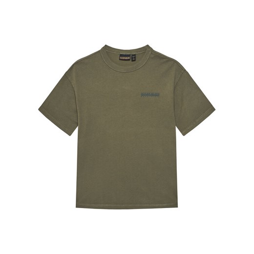 Napapijri T-Shirt S-Ahr NP0A88ZO D Zielony Regular Fit ze sklepu MODIVO w kategorii T-shirty chłopięce - zdjęcie 184596428