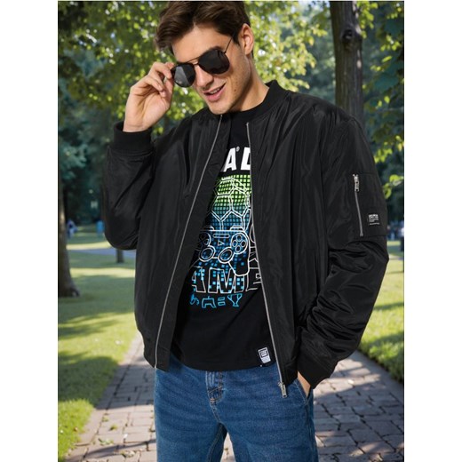 Sinsay - Okulary przeciwsłoneczne - czarny ze sklepu Sinsay w kategorii Okulary przeciwsłoneczne męskie - zdjęcie 184596837