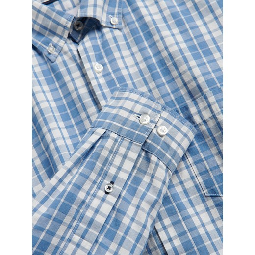 Reserved - Koszula regular fit w kratę - niebieski Reserved M Reserved