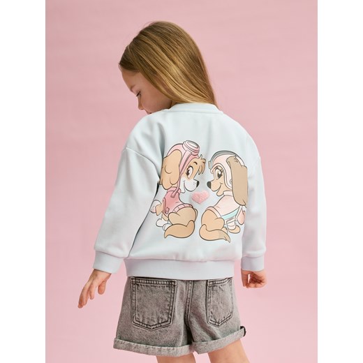Reserved - Bluza bomber Psi Patrol - jasnoniebieski ze sklepu Reserved w kategorii Bluzy dziewczęce - zdjęcie 184598026