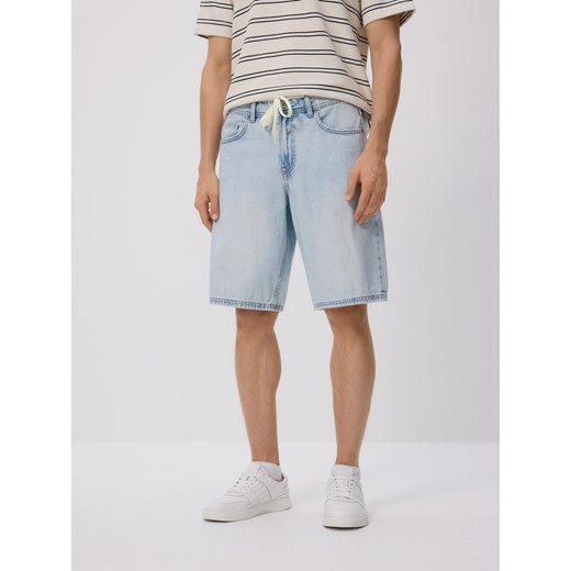 Reserved - Jeansowe szorty loose fit - niebieski Reserved 32 Reserved