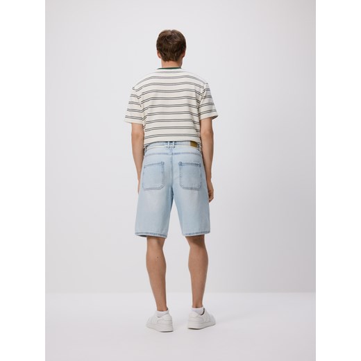 Reserved - Jeansowe szorty loose fit - niebieski Reserved 30 Reserved