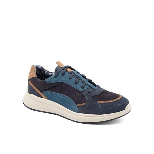 Sneakersy Lasocki MISTON-11 MB Granatowy ze sklepu eobuwie.pl w kategorii Buty sportowe męskie - zdjęcie 184600506