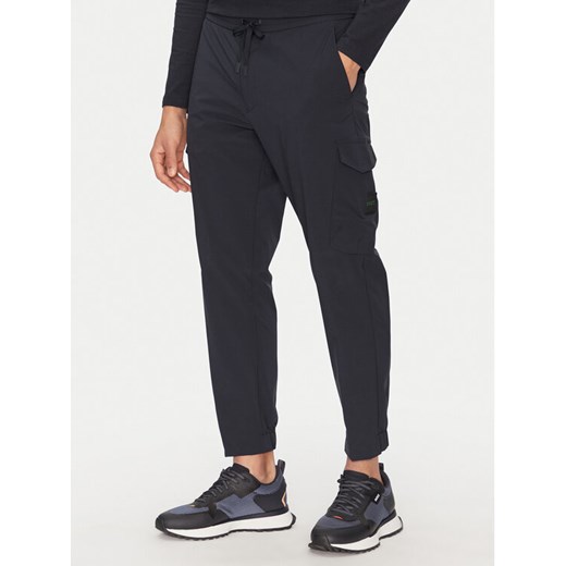 BOSS Spodnie materiałowe T_Urbanex-CargoLight 50508339 Granatowy Tapered Fit ze sklepu MODIVO w kategorii Spodnie męskie - zdjęcie 184600616