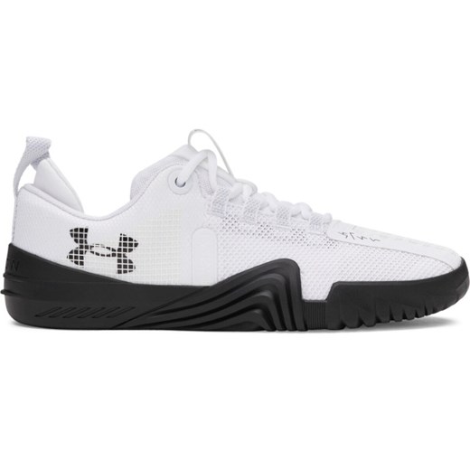 Męskie buty treningowe crossfit Under Armour UA TriBase Reign 6 - białe ze sklepu Sportstylestory.com w kategorii Buty sportowe męskie - zdjęcie 184601307