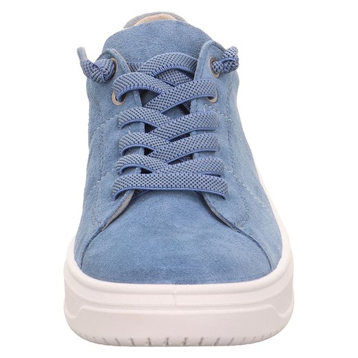 Legero Skórzane sneakersy "Rejoise" w kolorze niebieskim Legero 38,5 promocyjna cena Limango Polska