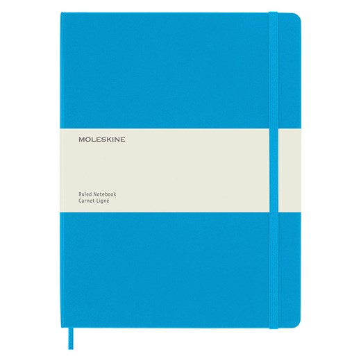 Moleskine Notatnik w kolorze niebieskim - 13 x 21 cm ze sklepu Limango Polska w kategorii Akcesoria biurowe - zdjęcie 184601599