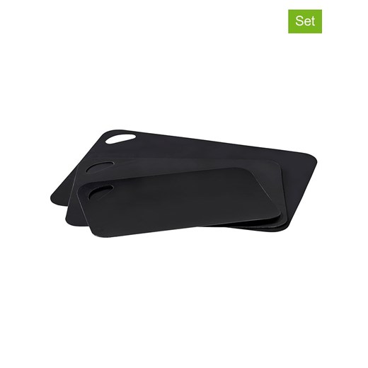 Wenko Deski (3 szt.) &quot;Felix&quot; w kolorze czarnym do krojenia ze sklepu Limango Polska w kategorii Deski - zdjęcie 184601868