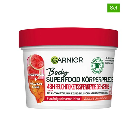 Garnier Żelowe kremy do ciała (2 szt.) &quot;Body Superfood&quot; - 380 ml ze sklepu Limango Polska w kategorii Balsamy do ciała - zdjęcie 184602047