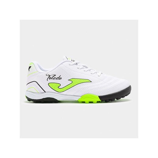 Joma Korki &quot;Toledo&quot; w kolorze biało-limonkowym ze sklepu Limango Polska w kategorii Buty sportowe dziecięce - zdjęcie 184602095