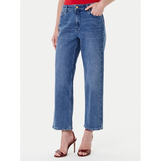 MICHAEL Michael Kors Jeansy MT5907OEB1 Niebieski Straight Fit ze sklepu MODIVO w kategorii Jeansy damskie - zdjęcie 184602805
