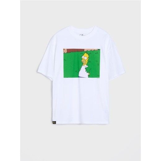 Sinsay - Koszulka The Simpsons - biały ze sklepu Sinsay w kategorii T-shirty chłopięce - zdjęcie 184603627
