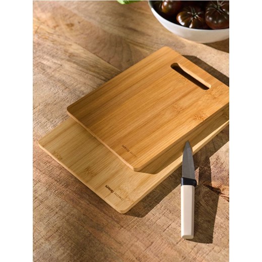 Sinsay - Deski do krojenia 2 pack - beżowy ze sklepu Sinsay w kategorii Deski - zdjęcie 184603639